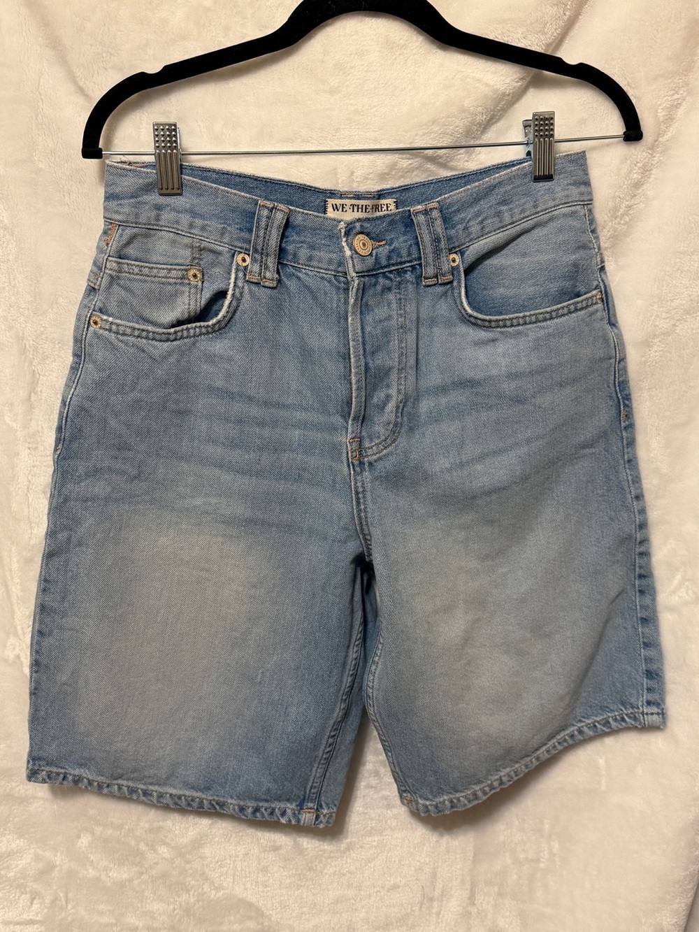 We the Free, size 25 Light Wash Denim Jean shorts